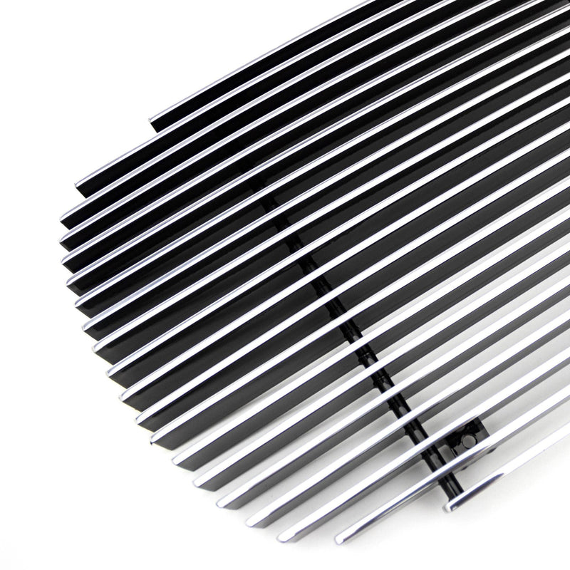 Horizontal T-Rex 21175 Aluminum Polished Finish Billet Grille Overlay for GMC Yukon Sierra
