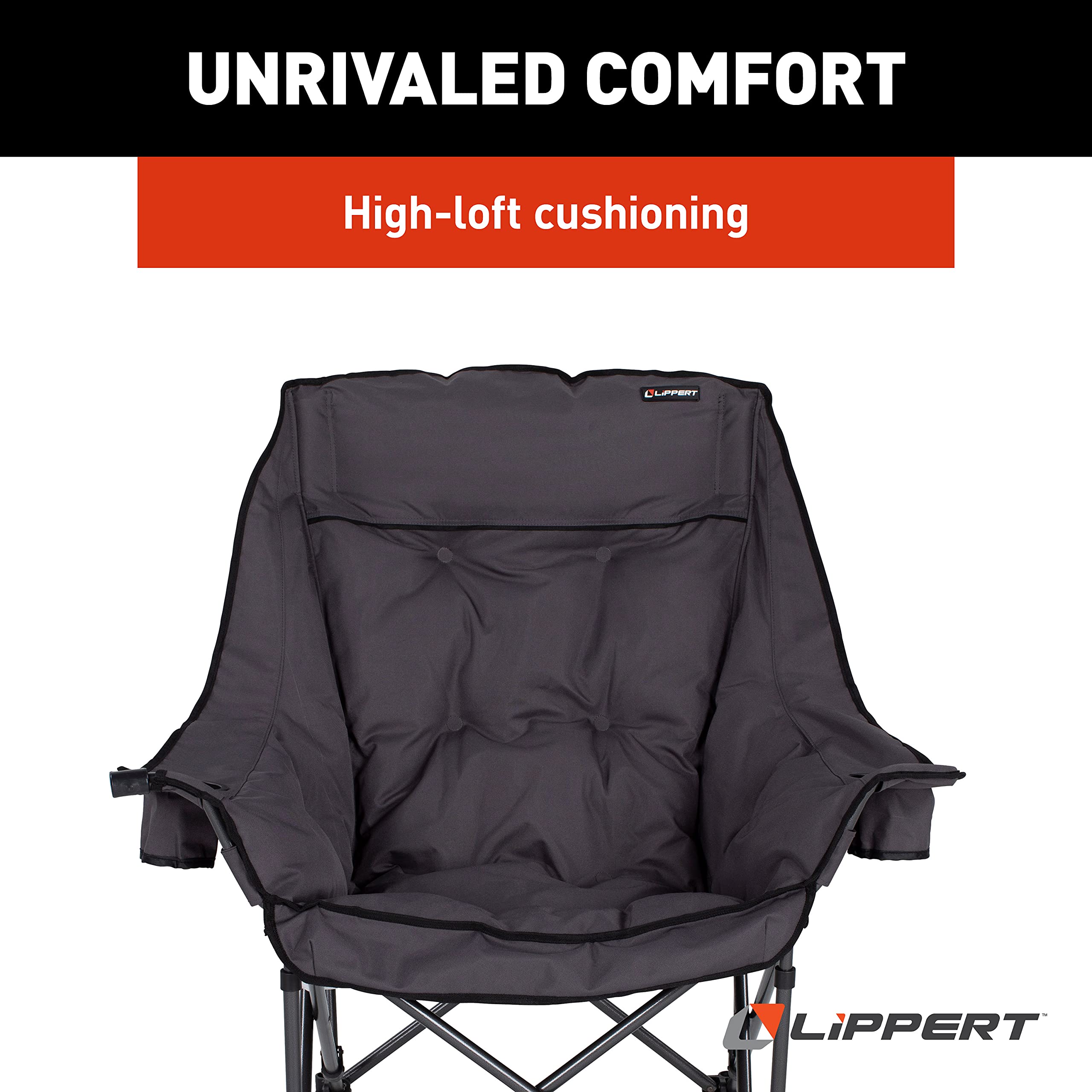 Camping Chair Big Bear Padded with Carry Bag