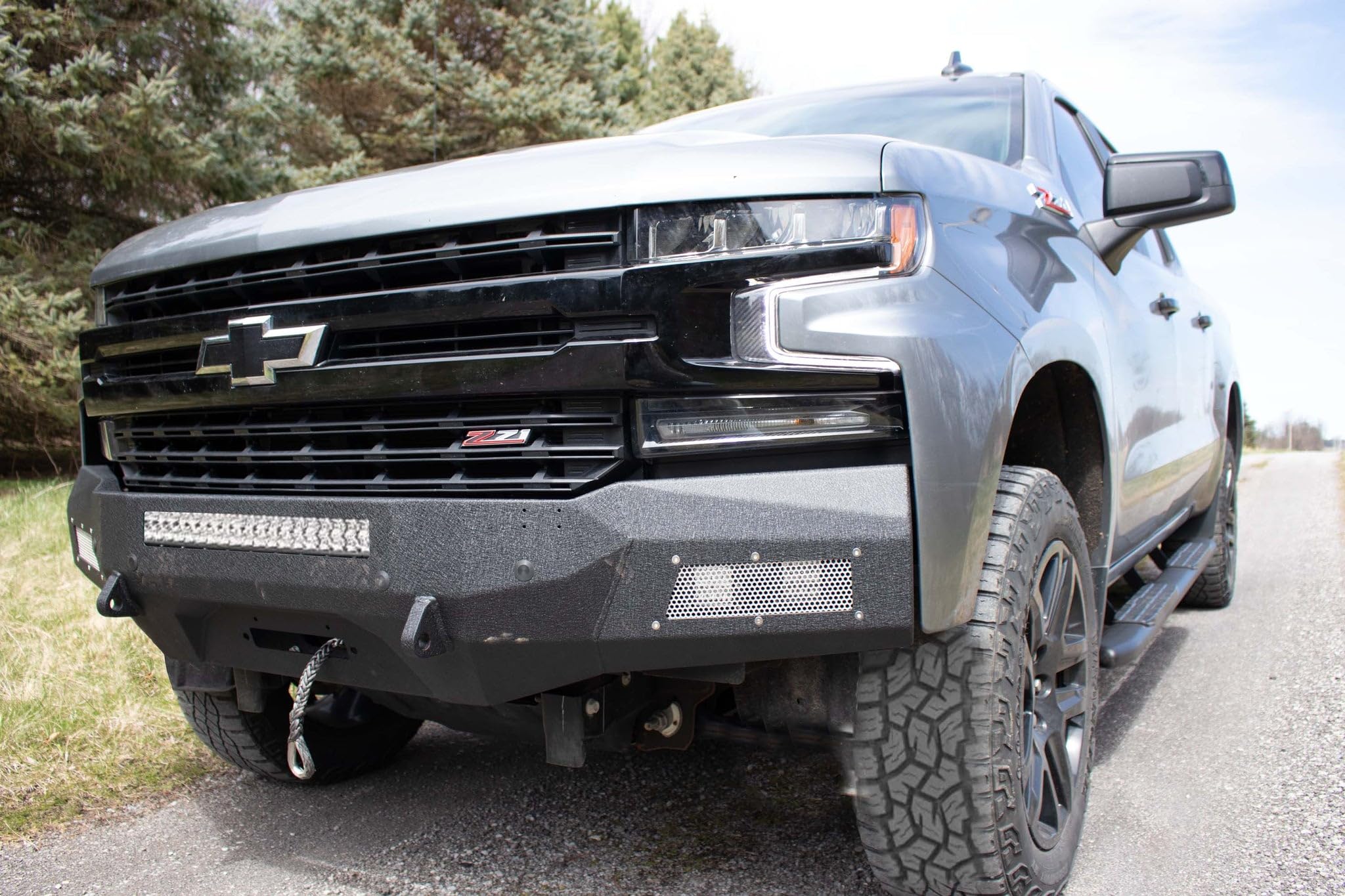 FB22389 Fishbone Front Winch Bumper