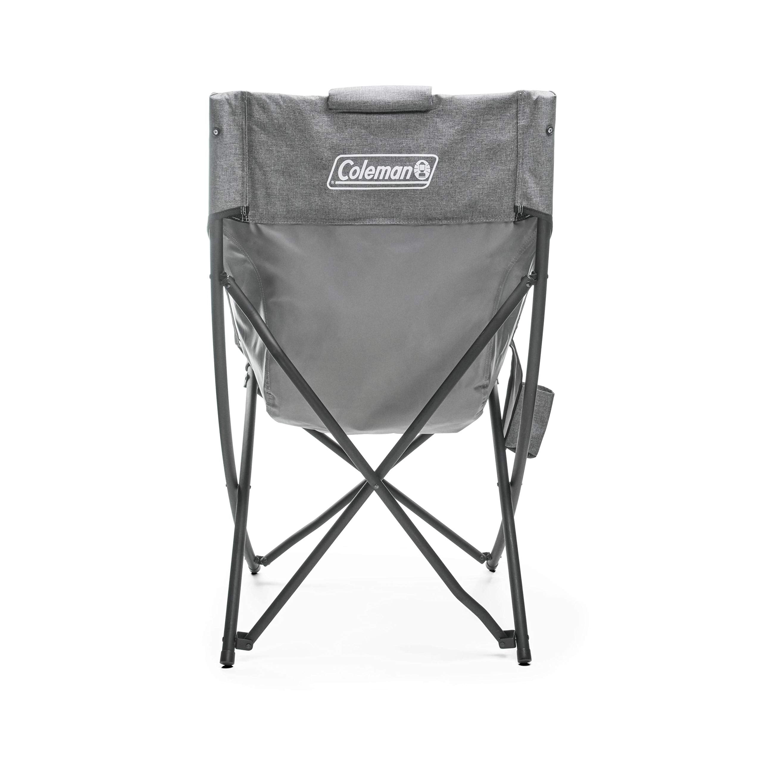 Coleman Outdoor Chairs Forester Series, Comfortable Camping Seats with Cupholder & Carry Bag, Supports up to 250lbs, Great for Backyard, Patio, Deck, Campsite, Tailgate, Sidelines