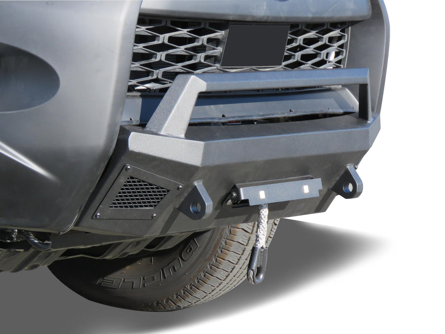 Heavy Duty Black Horse Armour III Front Winch Bumper Textured Black Compatible with 2014-2024 Toyota 4Runner(Excl. Limited, Nightshade Edition and 22-24 TRD Sport)-AR3HD60NL