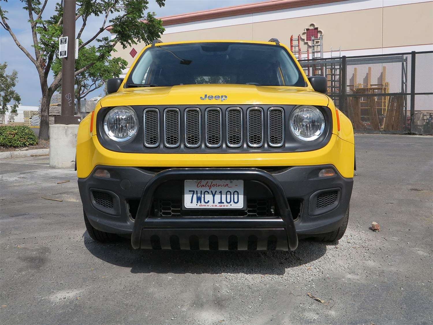 Bull Bar Rugged Ridge 11565.13, 2.5 Inch, Black; 15-Current Jeep Renegade BU