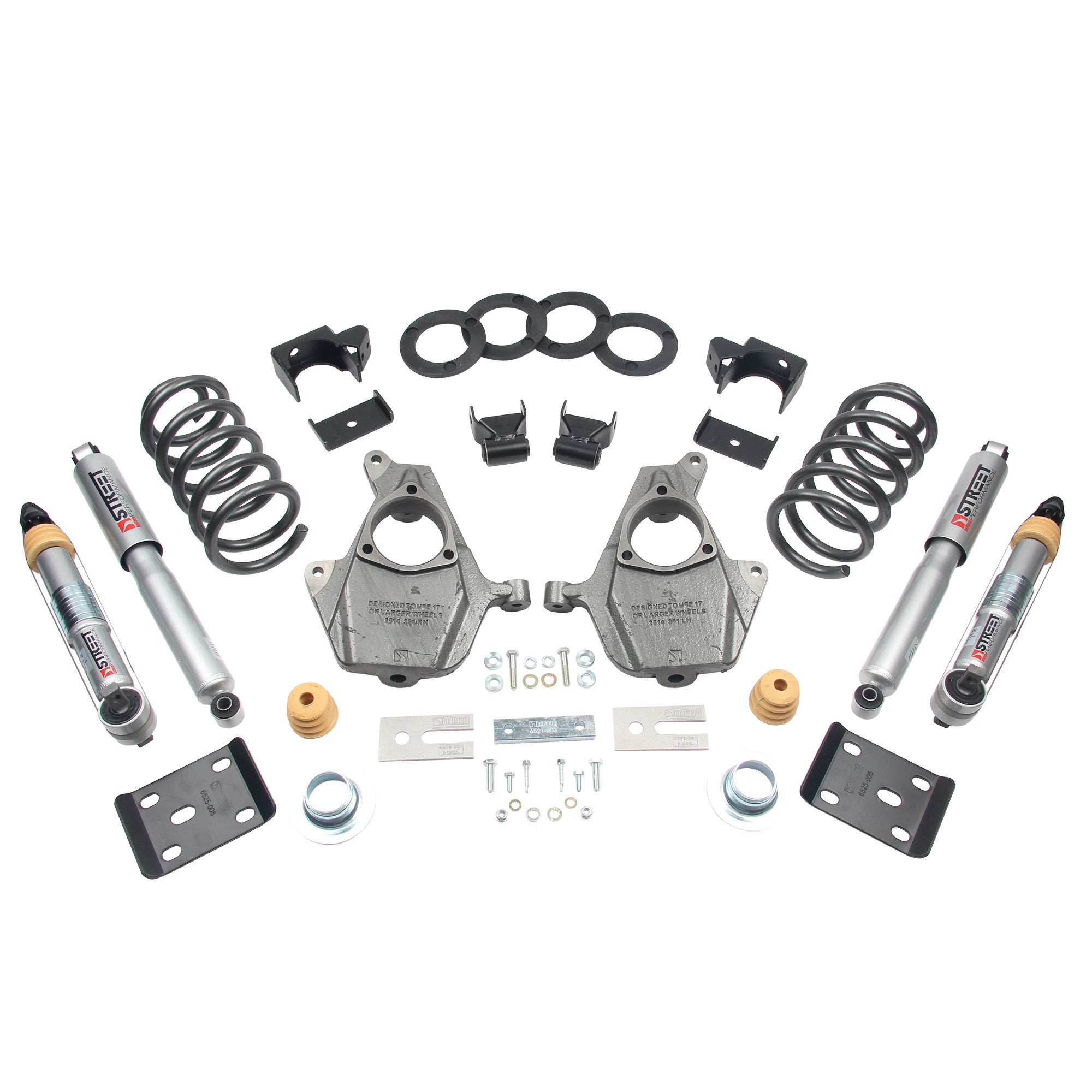Lowering Kit Belltech 1015SP for Sil/Sierra All Cab 2W 3-4F/7R, 1 Pack