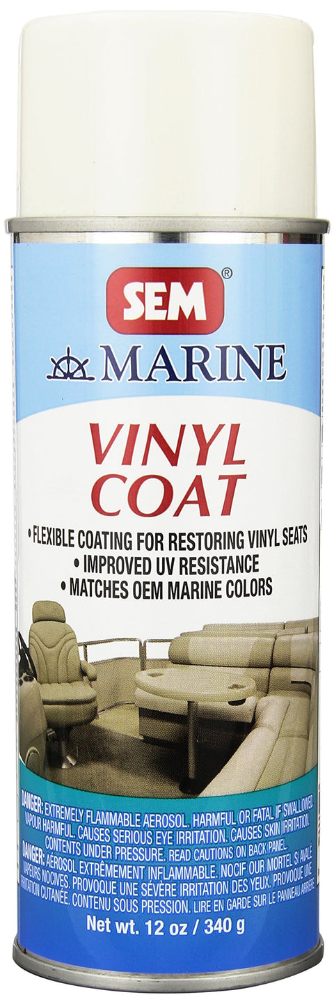 Marine Vinyl Coat SEM M25063 Ranger White - 12 oz.