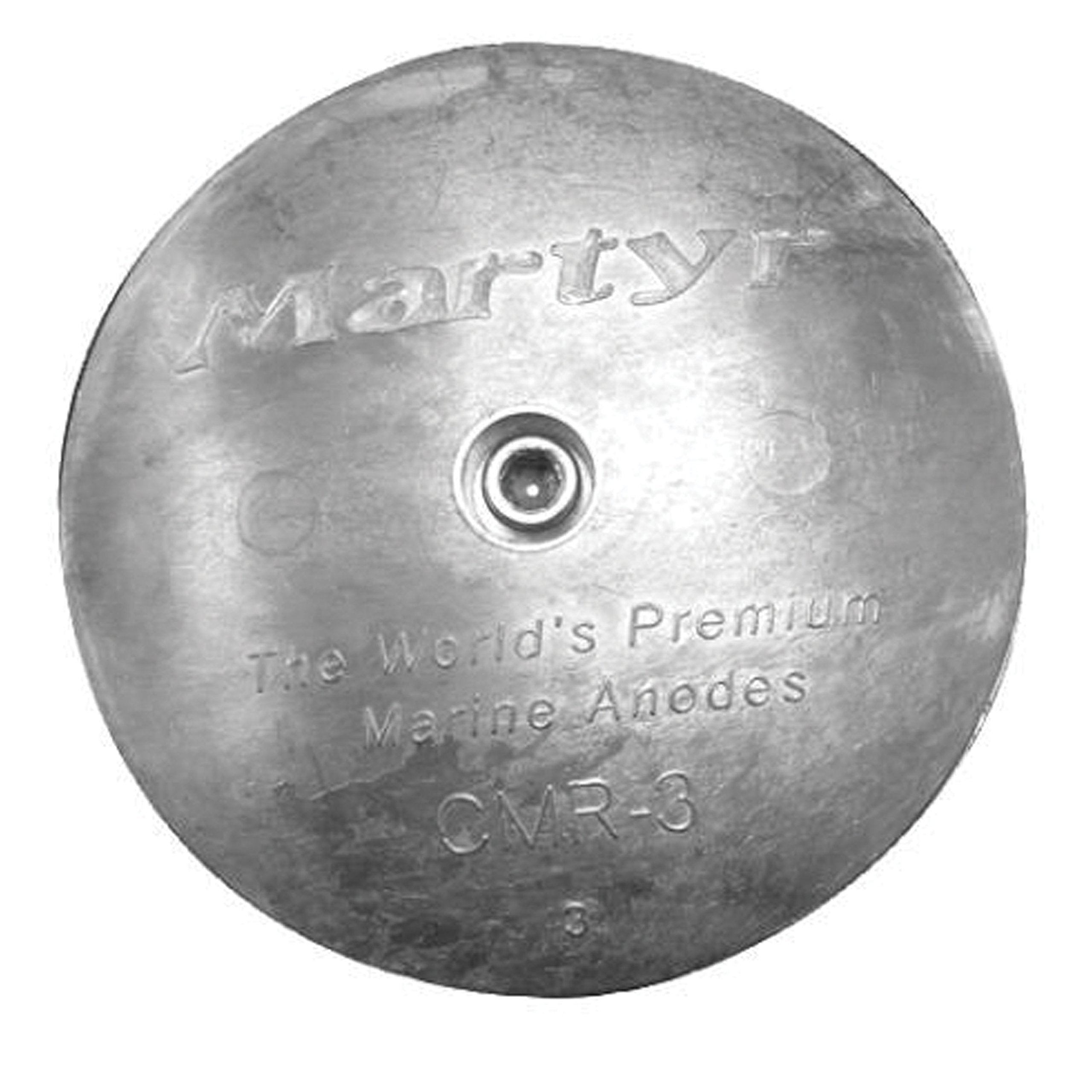 CMR03AL Martyr Anodes, Aluminum Rudder & Trim Tab Anode with Allen Screw – Marine Boat Sacrificial Anode for Saltwater & Brackish Corrosion Protection