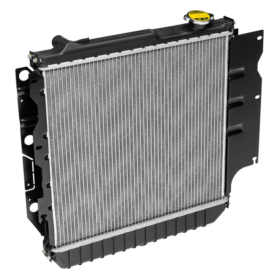 17101.13 | Omix-Ada | Radiator, 1 Row | OE Reference: 52080183 | Fits 1987-2006 Jeep Wrangler YJ/TJ