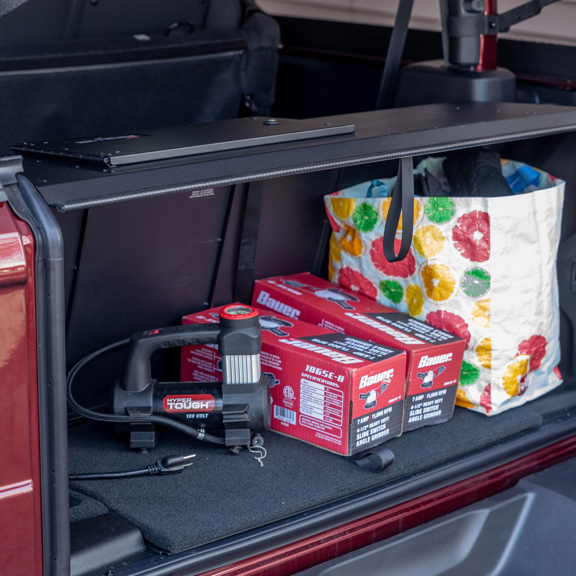 Folding Security Trunk/Storage Box EZTrunk for JL 2019 & UP (2dr) by EZ4X4 Patented & Patent Pending
