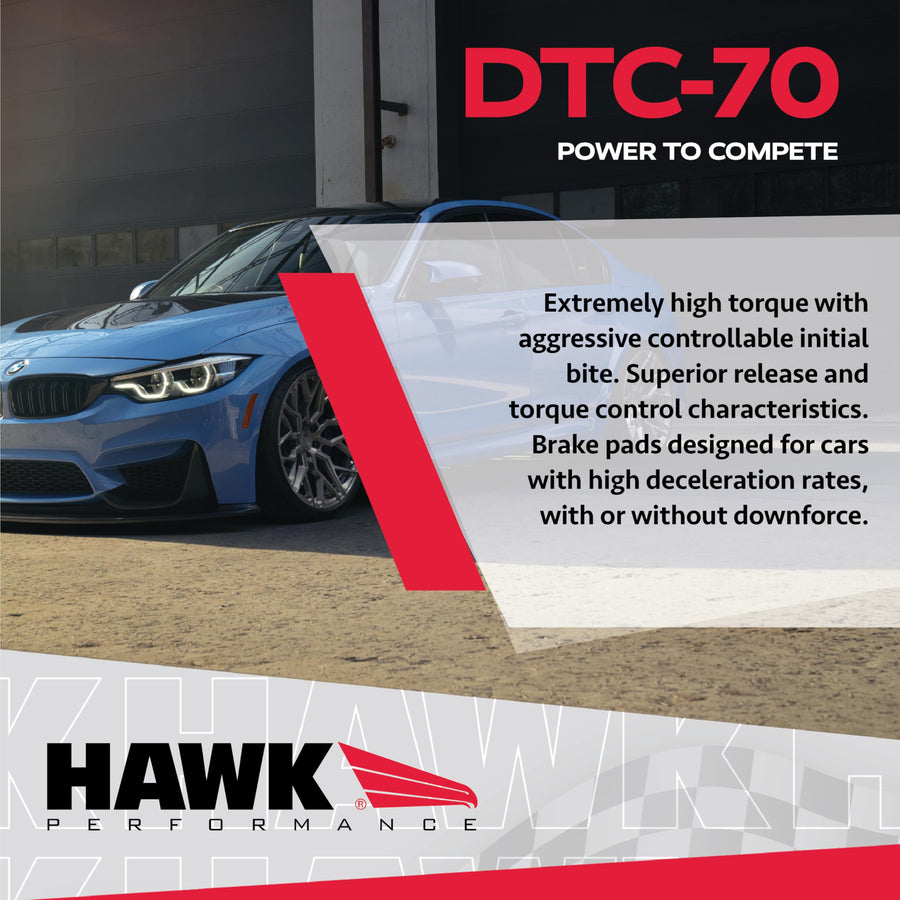 DTC-70 Motorsport Brake Pads Hawk Performance HB227U.630