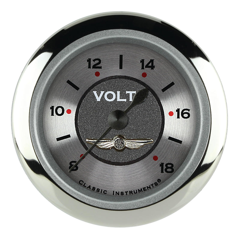 AW130SRC Classic Instruments All American 2 1/8" Volt Gauge Full Sweep