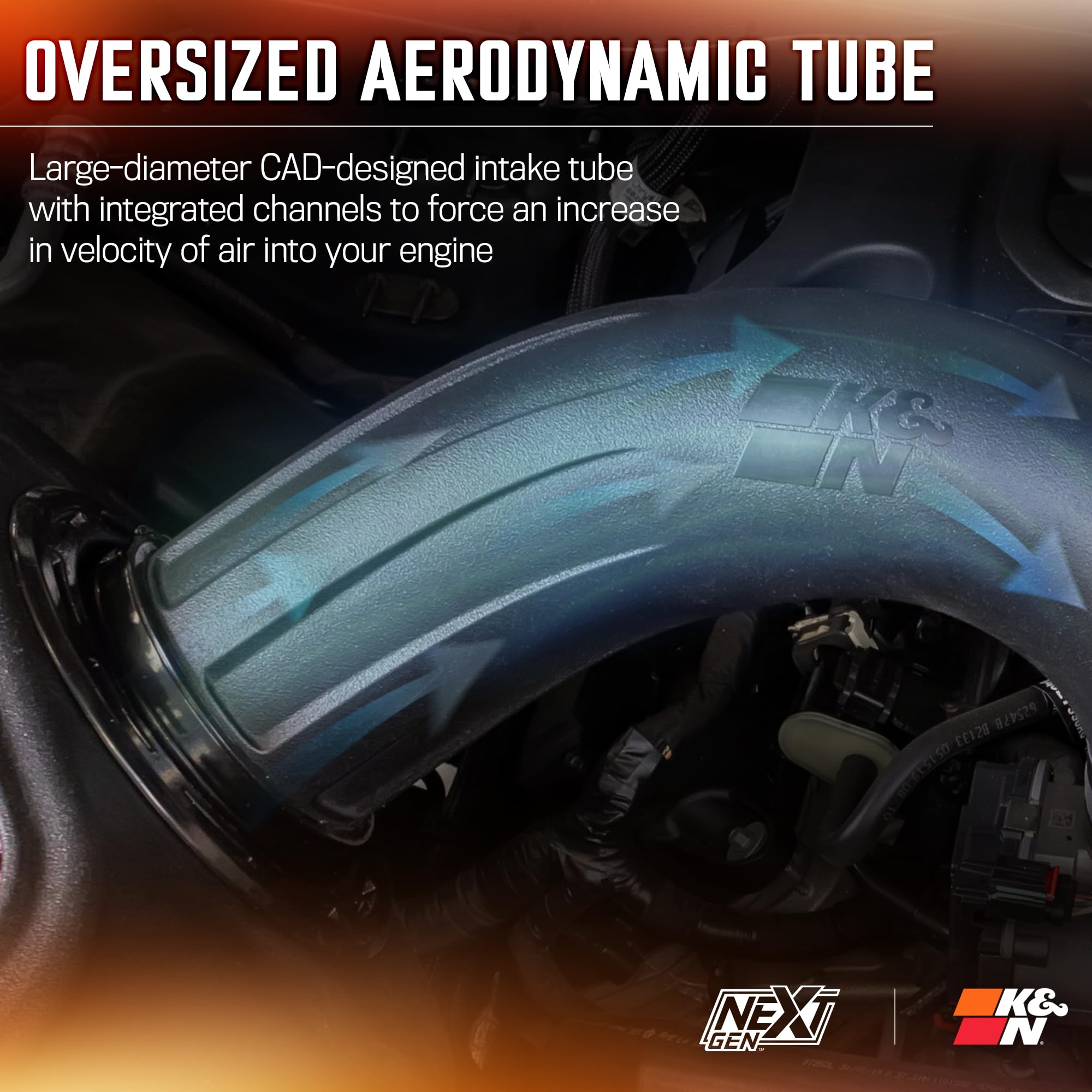 NextGen K&N Cold Air Intake 19-24 Dodge Ram 1500 (5.7L V8)