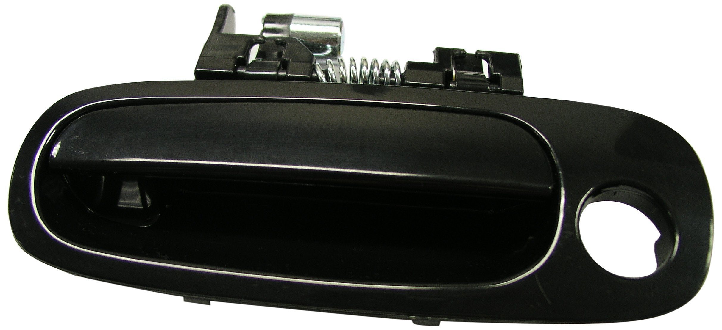 Black Depo 312-50012-122 Front Driver Side Replacement Exterior Door Handle