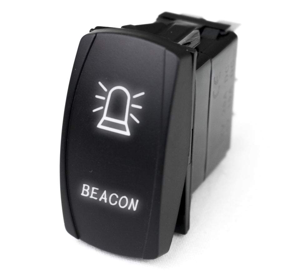 Race Sport LED Rocker Switch RSLJ51W w/ White LED Radiance