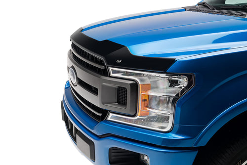 Aeroskin Hood Protector Auto Ventshade [AVS] | Fits 2021 - 2025 Ford Bronco Sport | Low Profile Deflector / Bug Shield - 1 pc., Smoke | 322188