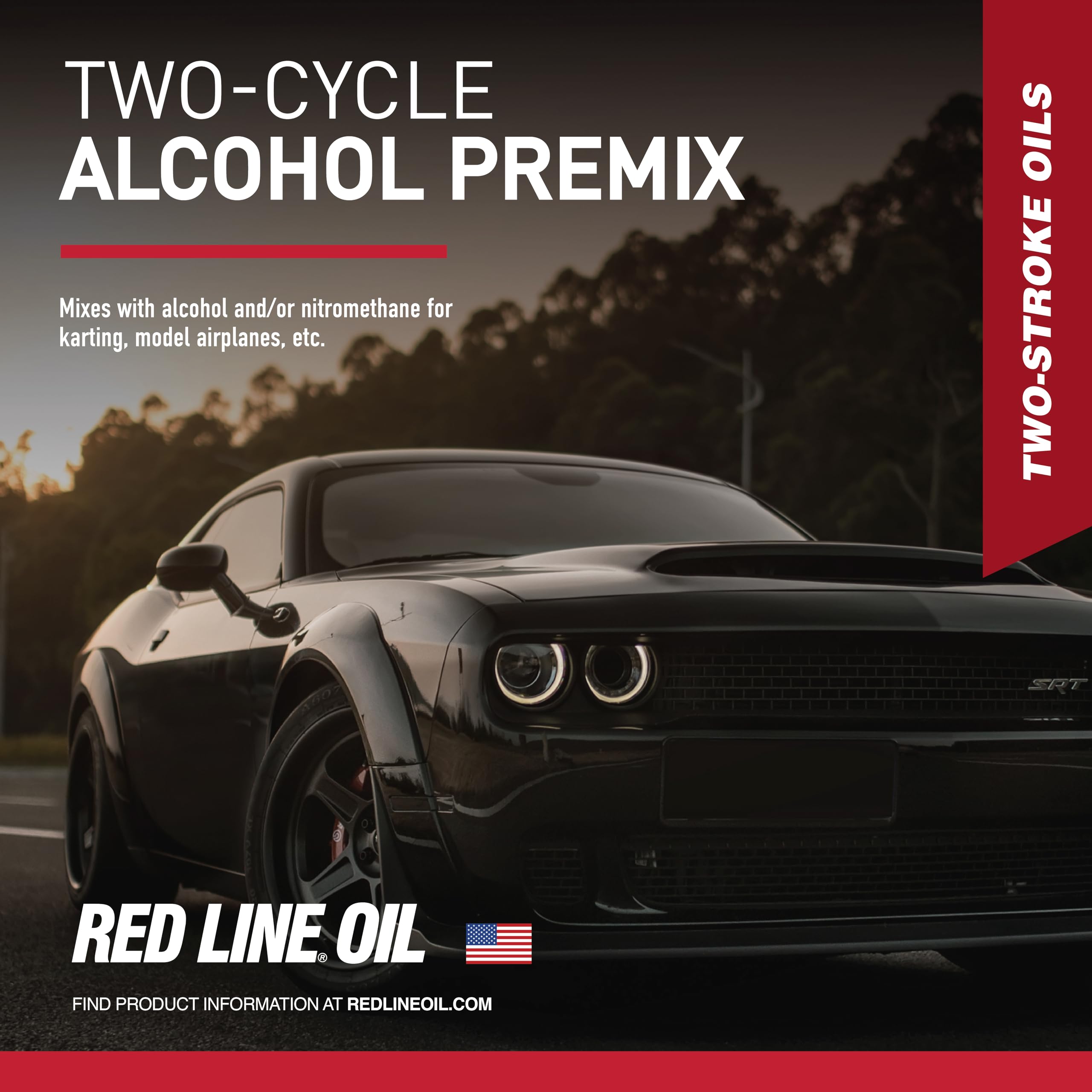 40504 Red Line Two-Cycle Alcohol Oil - 1 Quart