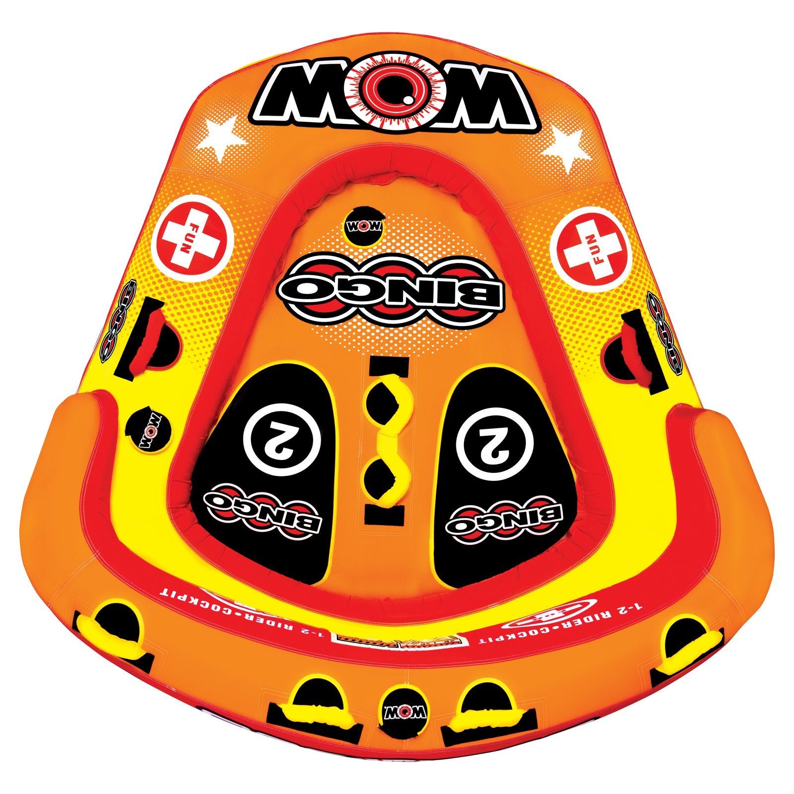 World of Watersports Bingo Wow 1-2 Person Cockpit Ski Tube