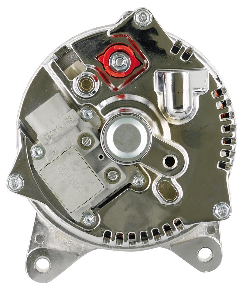 Alt Ford Powermaster 3G Chrome 200A 6 grv Pulley Large Frame V MTG OE Only VR