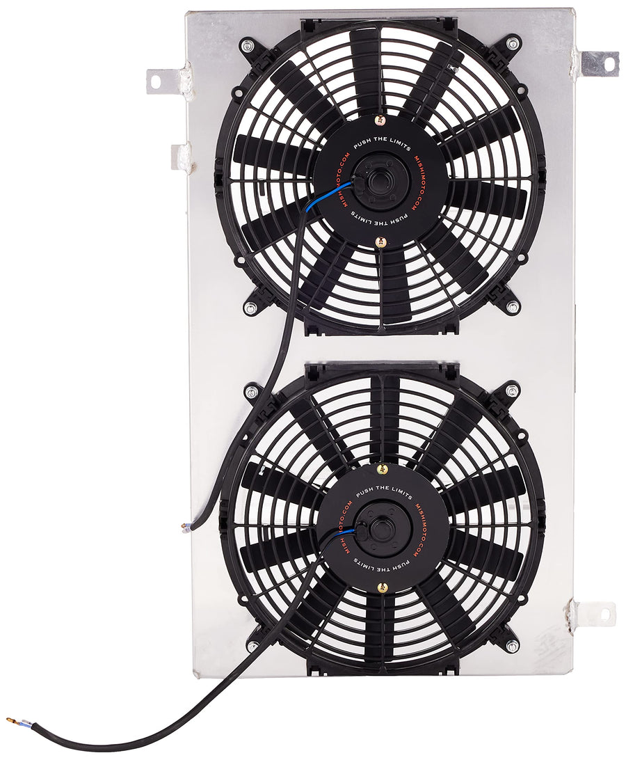 Mishimoto Performance Aluminum Fan Shroud Fits Toyota Supra MMFS-SUP-86 1986-1992 Silver