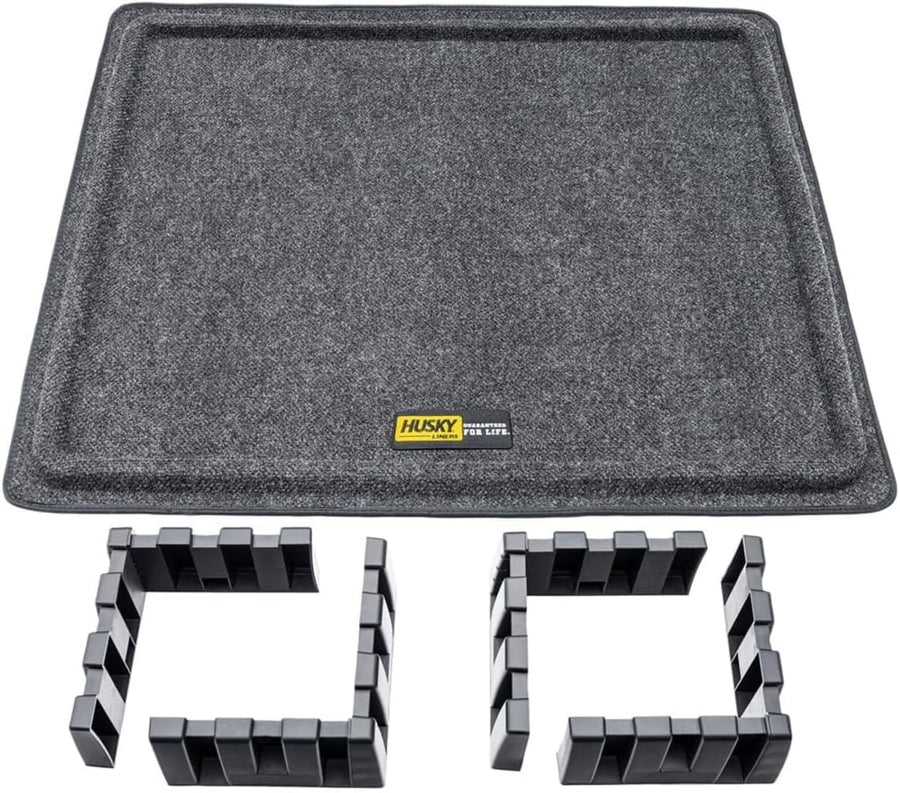 Cargo-Logic/Cargo Organizers | Husky | Universal Fitment | Medium Size, (Includes 30 X 36 Mat and Set of 4 Cargo Logic Loks)
