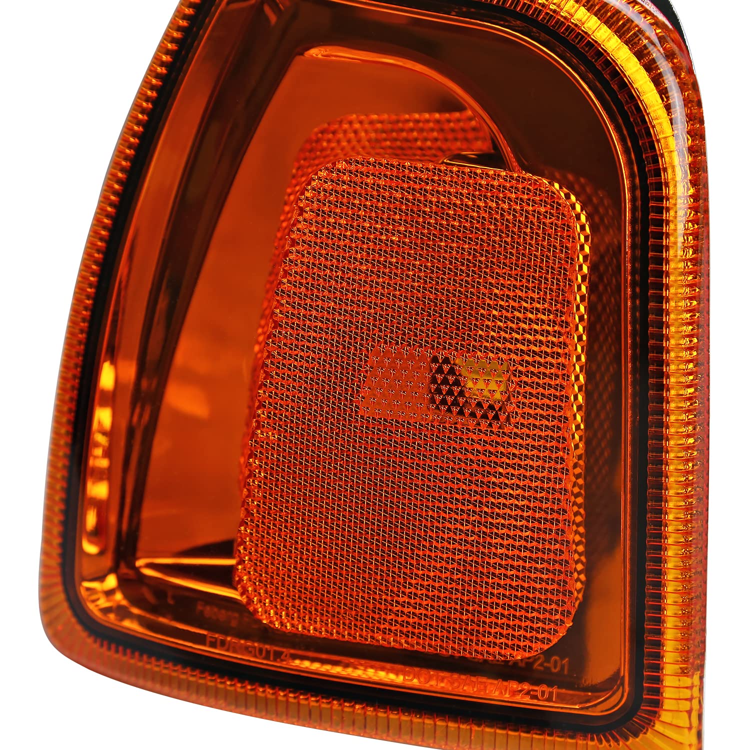 Chrome LED Tube Headlights SPEC-D TUNING Compatible with 2001-2011 Ford Ranger, Left + Right Pair Headlamps Assembly