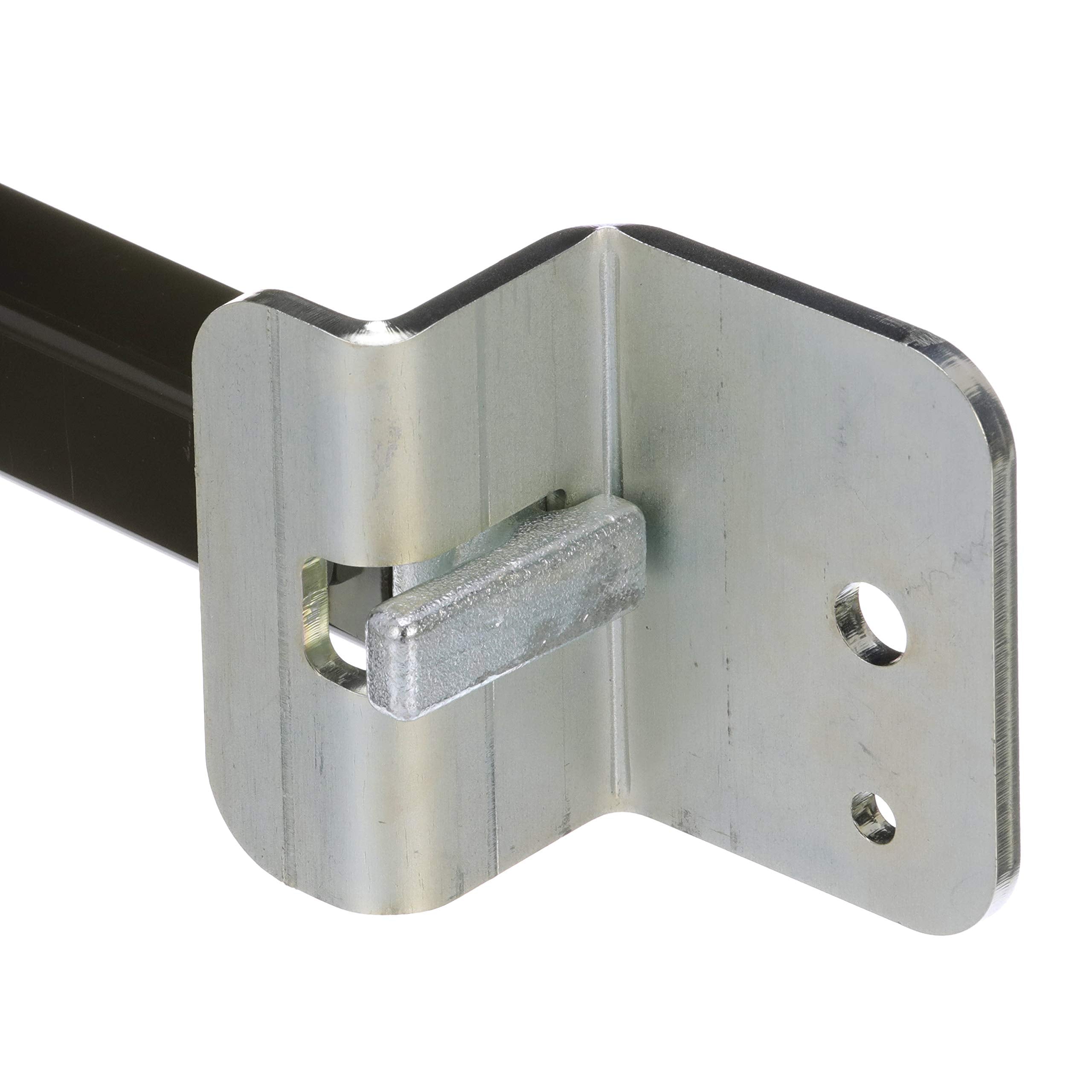460-ADJ attwood Adjustable Transom Saver, 36 to 60 Inches, Steel Construction, Rubber Pads, Corrosion-Resistant Black Finish