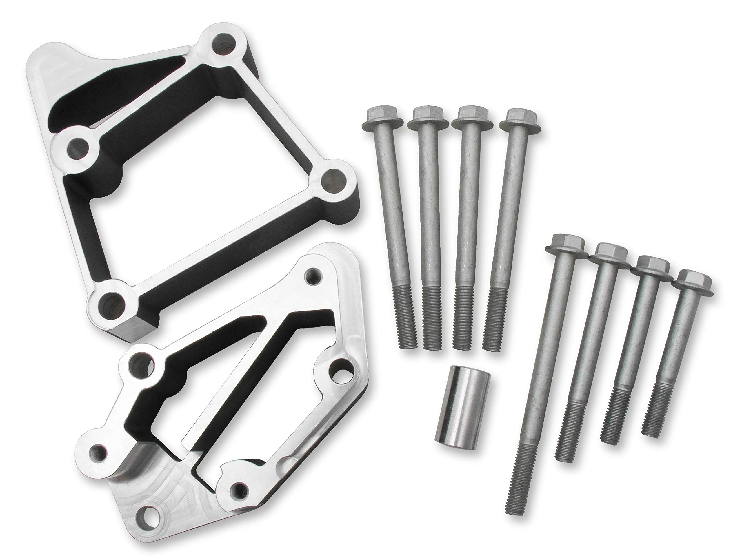 LS Accessory Drive Bracket Holley 21-3BK - Installation Kit for Long Alignment