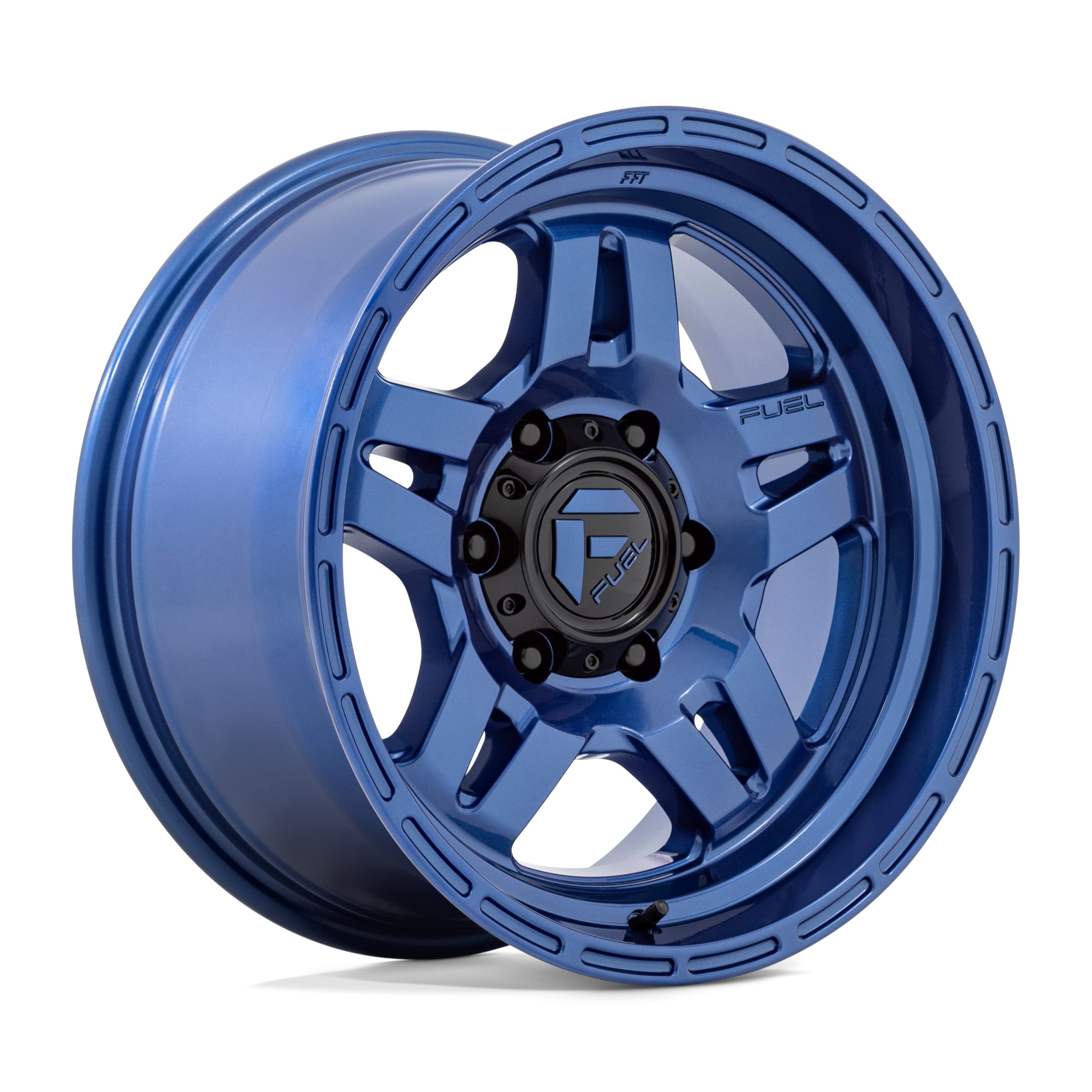 D802 OXIDE FUEL OFF-ROAD 17X9, 5X5.0, 3.5, 38mm DARK BLUE - D80217907535