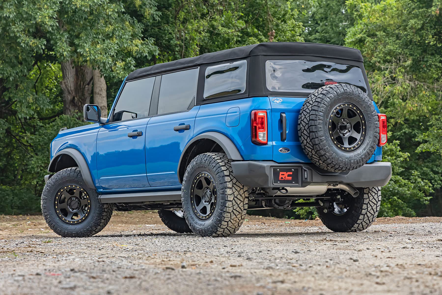 1" Rough Country Leveling Kit for Ford Bronco (2021-2025) - Increases Ground Clearance, Easy Bolt-on Install