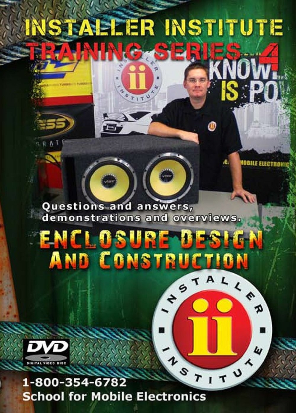 Installer Institute 4 - Enclosure Design and Construction Training DVD - 61 Min (INS-VIDEO4-N)