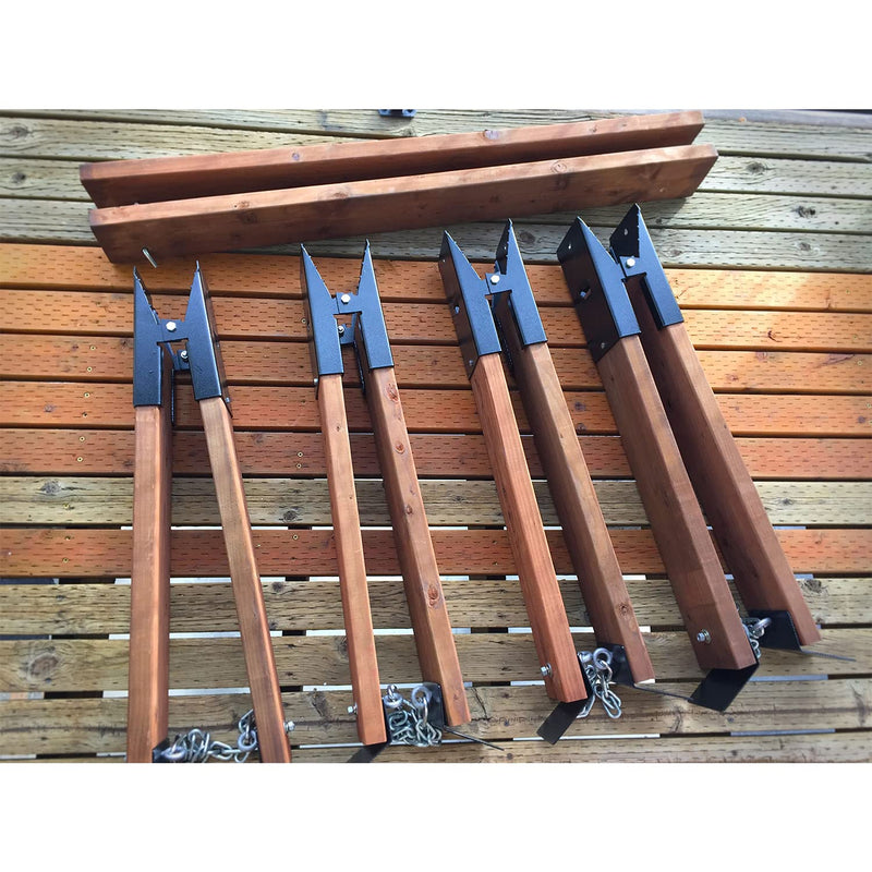 Torklift A7010 Storage Packer Camper Stabilizer Structural Support Base for Camper Frame & Jacks w/ 6,000 Pound Capacity (Brackets Only)