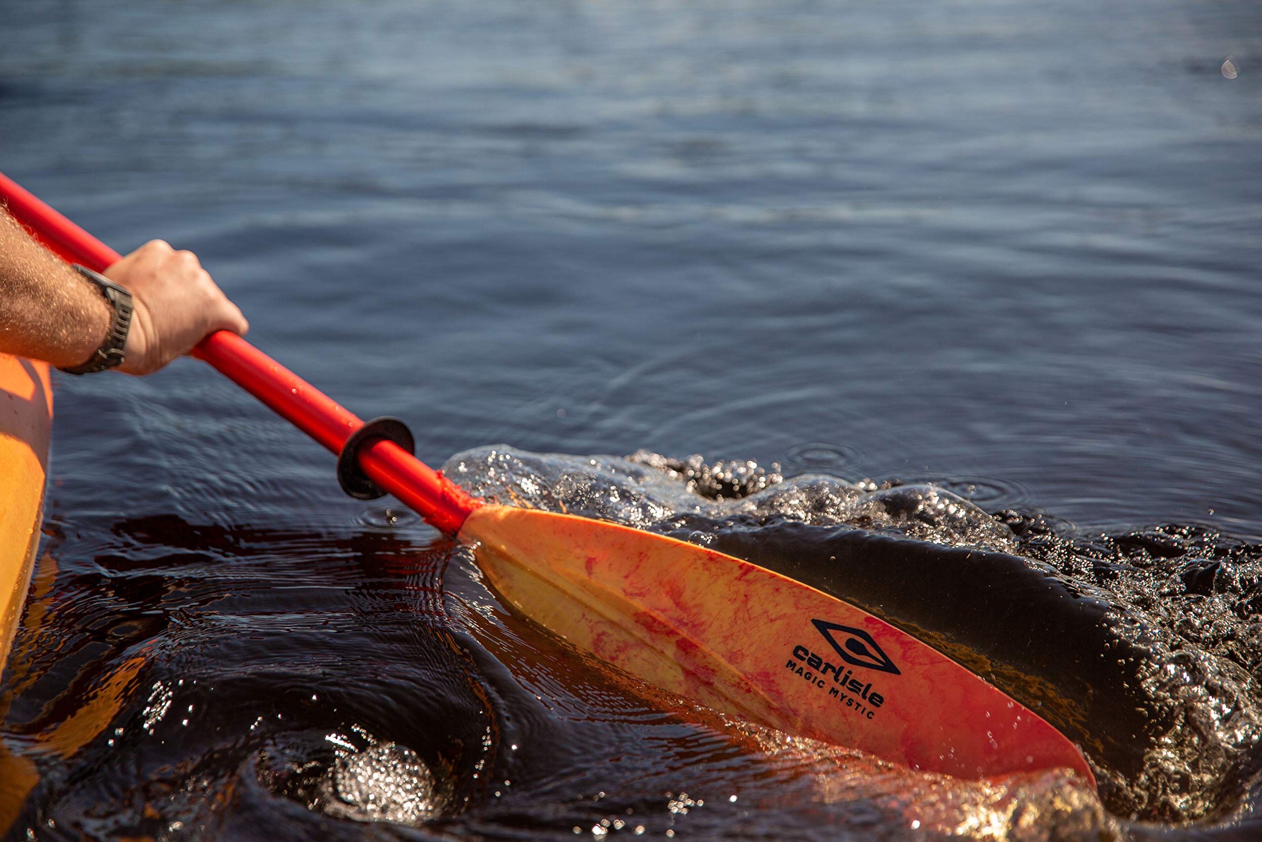Magic Mystic Carlisle Kayak Paddle with Polypropylene Blades and Aluminum Shaft, 220cm - Photic