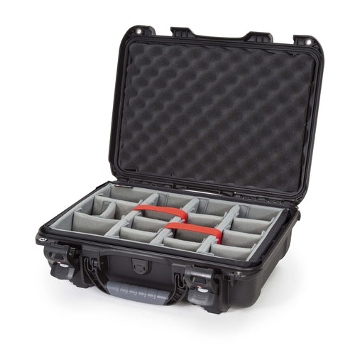 Protective Nanuk 923 Case with Padded Dividers, Black