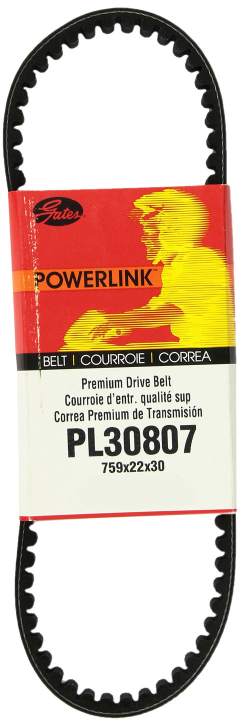 Gates Premium PowerLink Continuously Variable Transmission (CVT) Scooter Belt PL30807