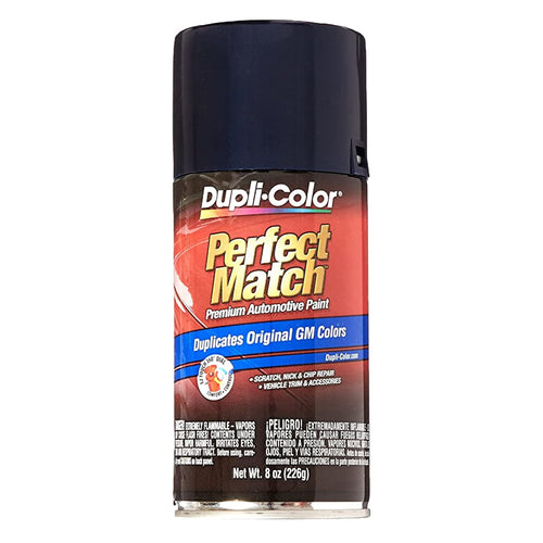 Perfect Match Dupli-Color Automotive Spray Paint – General Motors Navy Blue Metallic, 28 WA352E – 8 oz. Aerosol Can