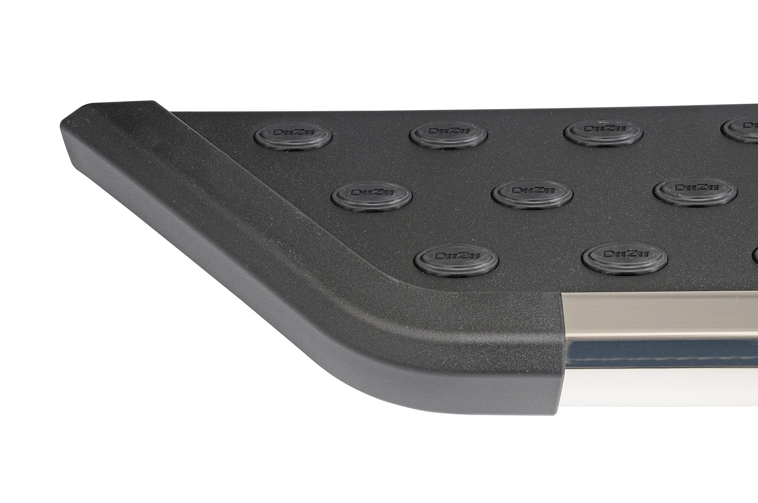Chrome Dee Zee DZ16322 | Black Running Boards