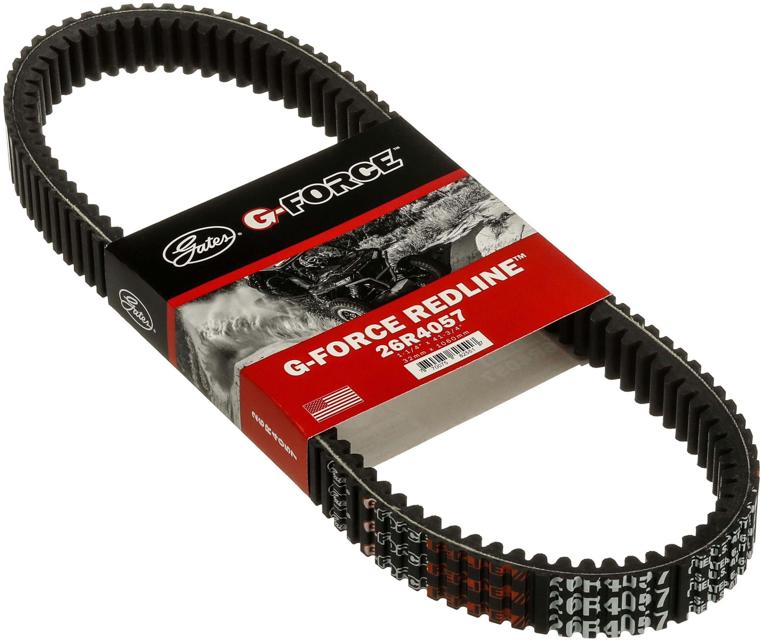 Gates G Force 26R4057 Redline Continuously Variable Transmission (CVT) Belt