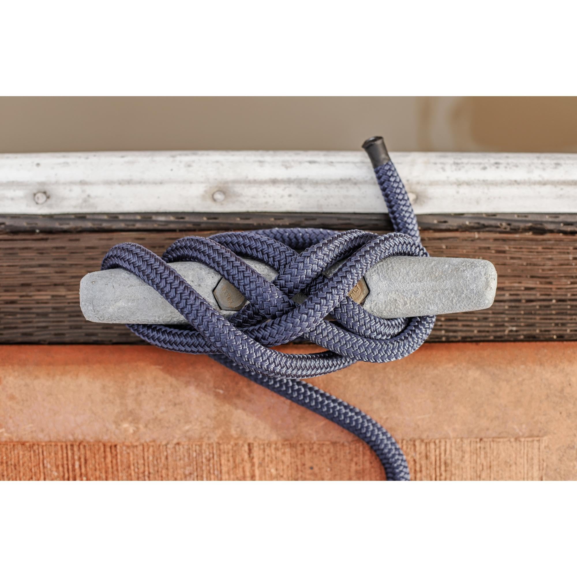 Dock Line CMP Cordage CDL3825NY, 3/8" Diameter - 25' Length, Double Braid, Navy