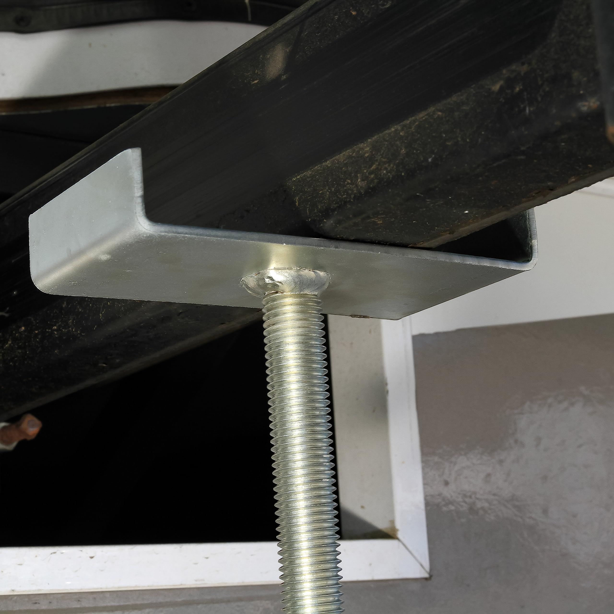 Eaz-Lift Camco RV Slide Out Supports - Heavy-Duty Steel Support Jacks for Camper - Adjustable Height from 19" to 47" with Incremental Lock Positions - Supports Up to 5,000lbs Each - Set of 2 (48866)