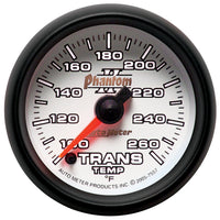 Auto Meter Phantom II 7557 Electric Transmission Temperature Gauge