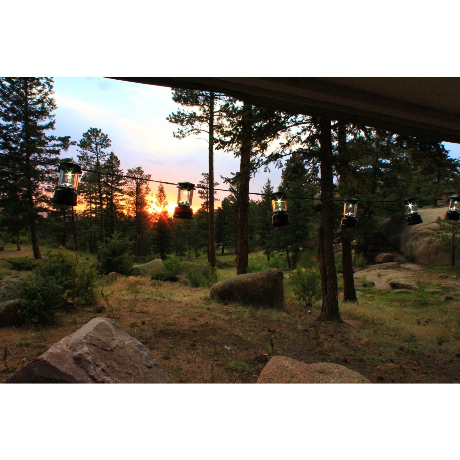 Coleman String Lights LED, 10 LED Lanterns Stretches 6 Feet, Up to 20 Hours Runtime