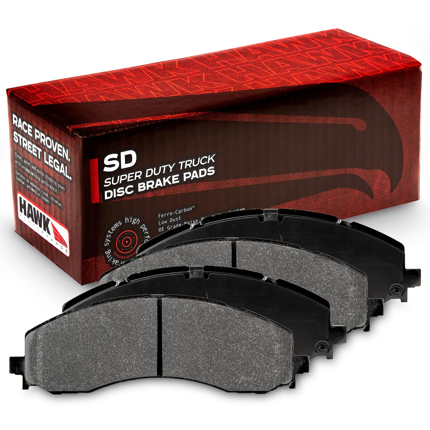 Hawk Performance Super Duty HB930P.786 Street Brake Pads