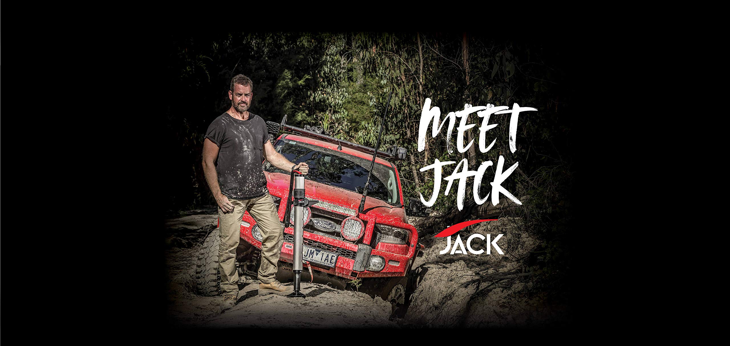 ARB 1060001 Jack 48" Powerful Hydraulic Lift Recovery Jack, in a Low Profile, Ready for Heavy Lifting, Built Tough with Aircraft Grade 6061 T6 Aluminium