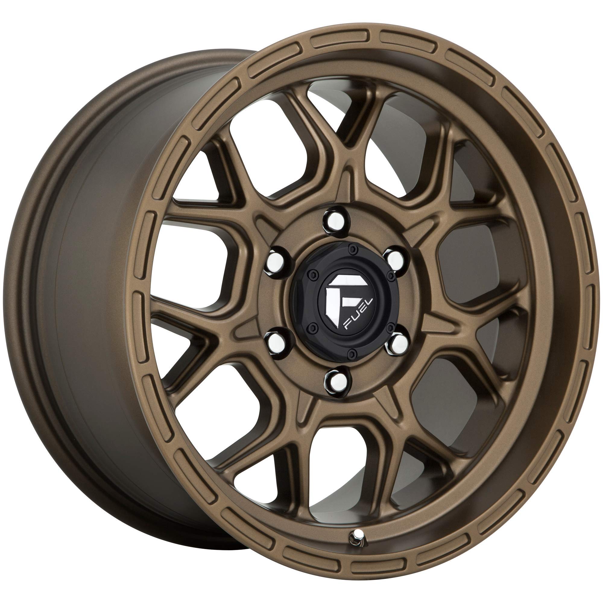 D671 FUEL Bronze Wheel with Painted (17 x 9. inches /5 x 127 mm, 1 mm Offset)