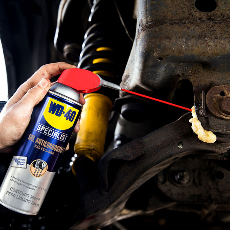 WD-40 Gel Lube Specialist with SMART STRAW SPRAYS 2 WAYS, 10 OZ