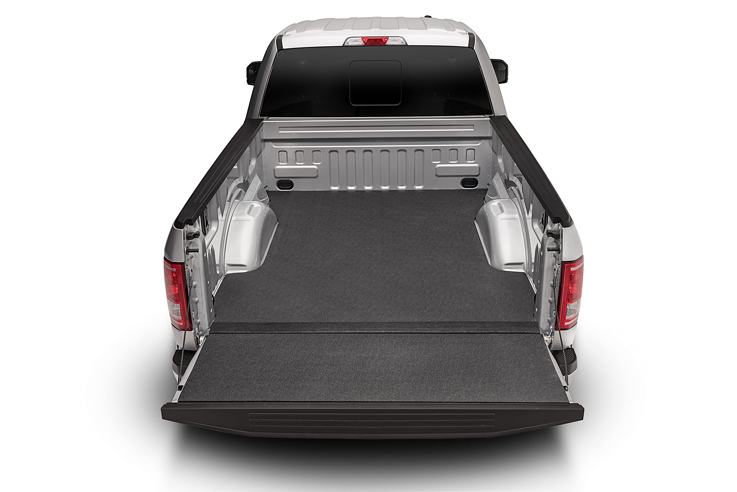 Impact Mat BedRug | Fits 2019 - 2025 Chevrolet Silverado / GMC Sierra 1500 New Body, with Multi-Pro Tailgate, w/Out CarbonPro Bed, 69.9 Bed, Models w/Non Liner / Spray-In | Charcoal Grey, IMC19CCMPS