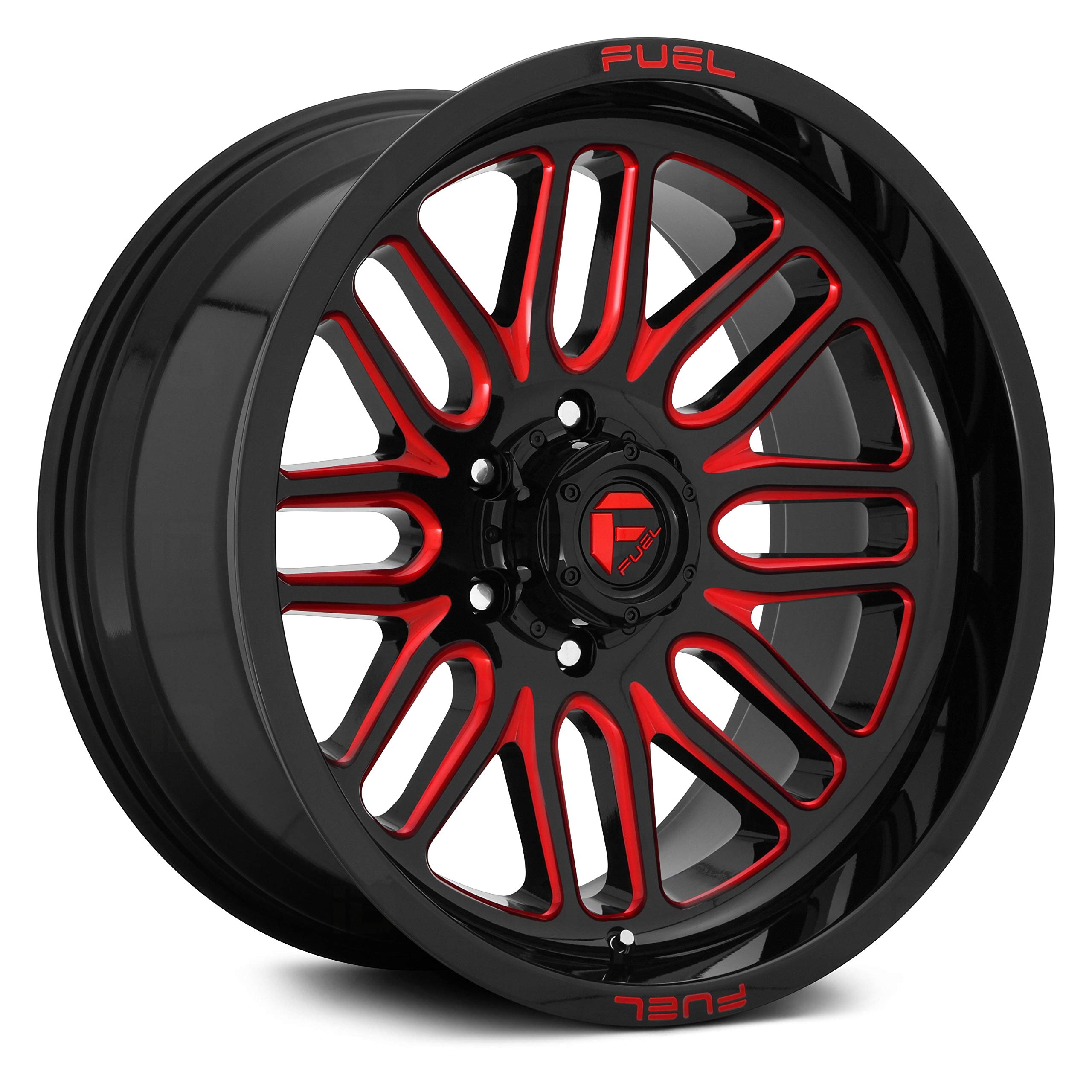 Black FUEL D663 Wheel with Painted (20 x 10. inches /8 x 165 mm, -18 mm Offset)