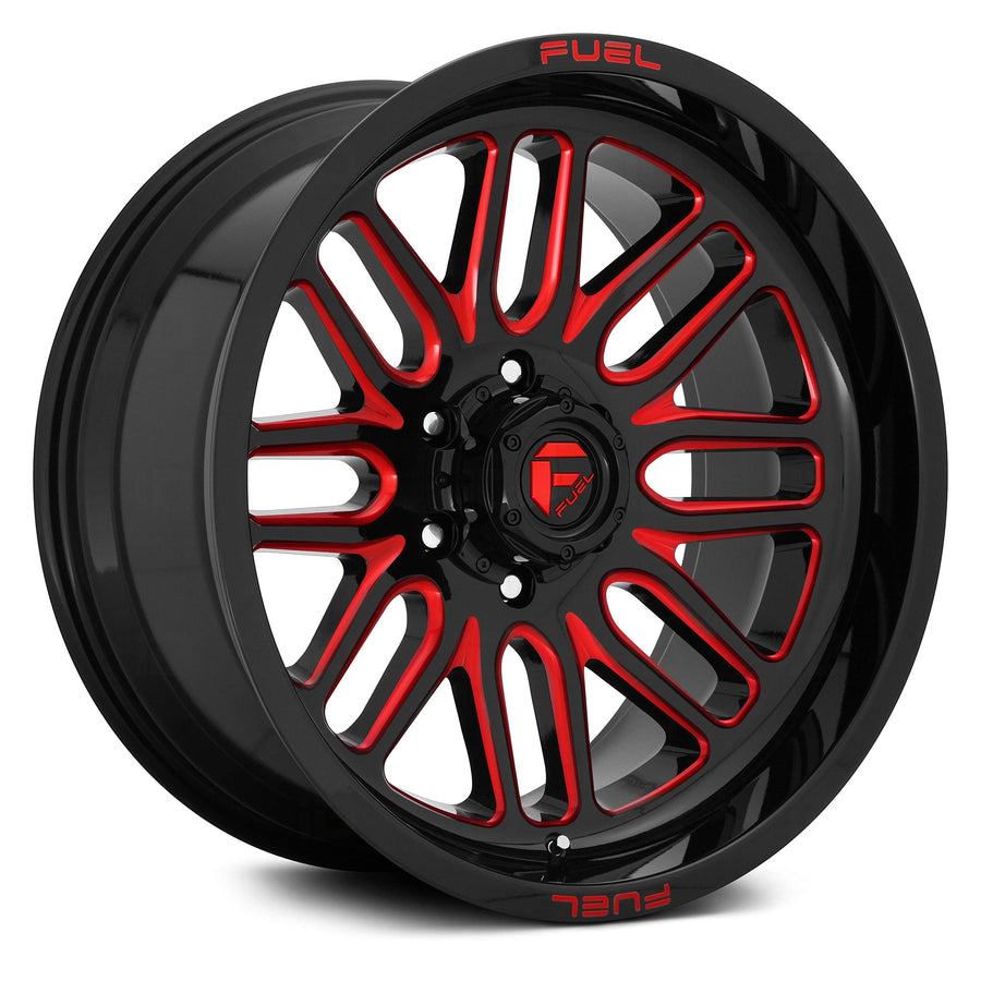 Black FUEL D663 Wheel with Painted (20 x 10. inches /8 x 165 mm, -18 mm Offset)