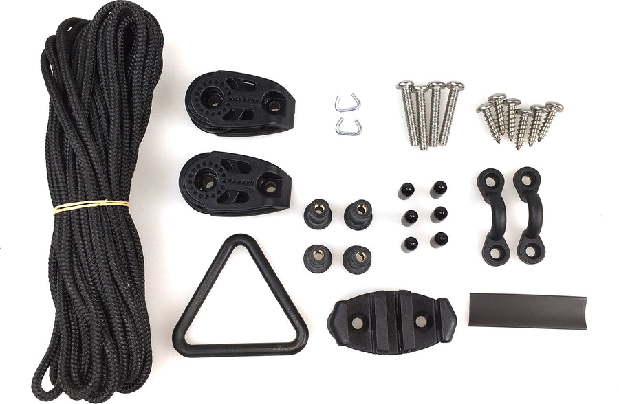 AK1 Deluxe YakGear Anchor Trolley with Pulleys