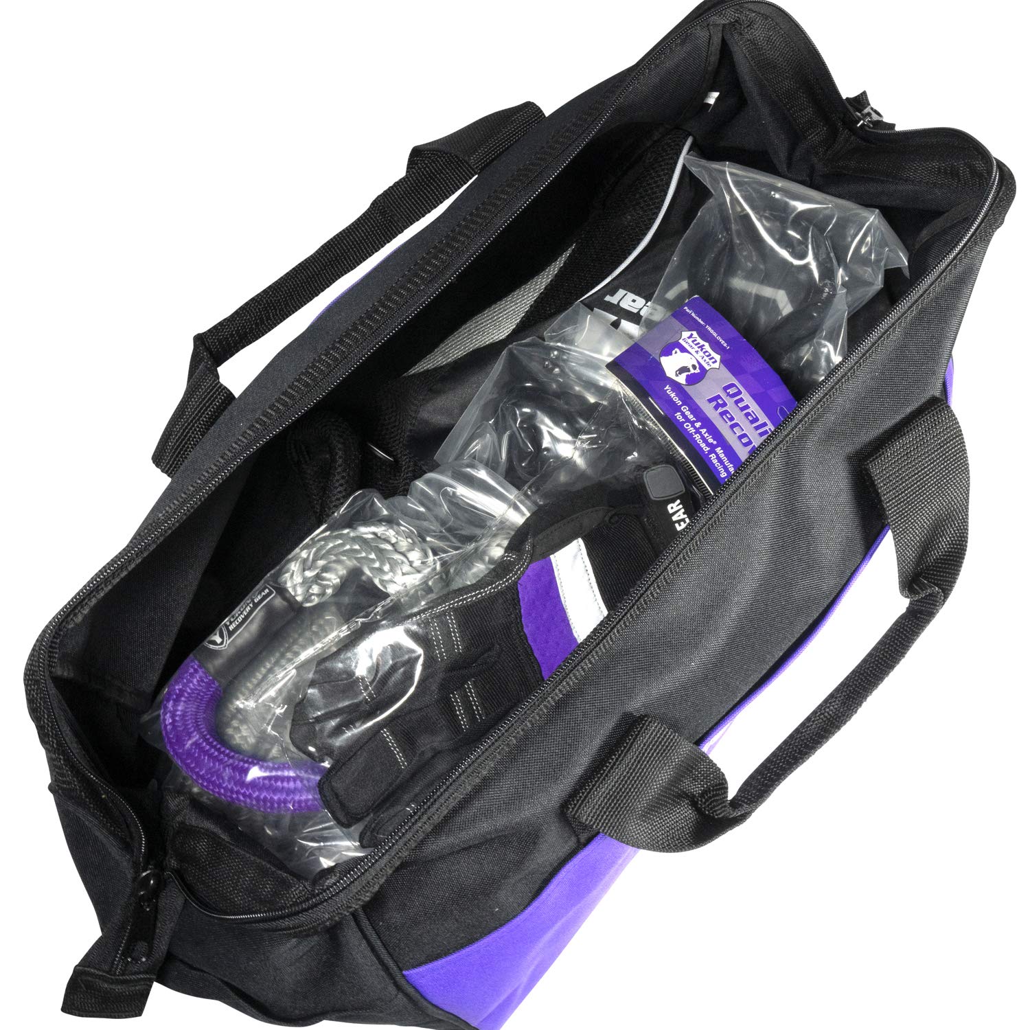 Recovery Gear Yukon Kit with 7/8, 30-Foot Long Kinetic Rope, Shackles, & More