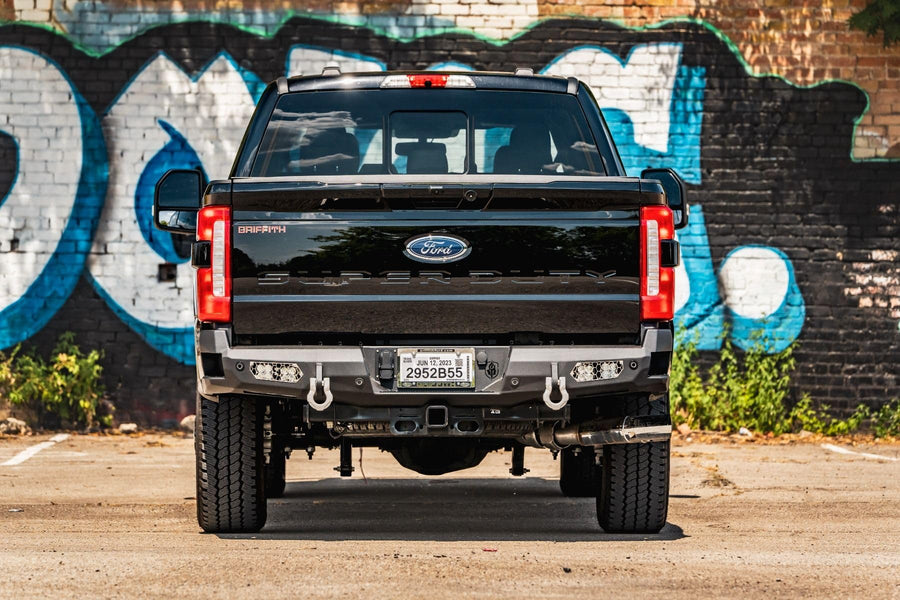 Evolution Road Armor 6232ER0B Rear Bumper - Texture Black - Compatible with: 2023-2025 Ford F-250 F-350 F-450