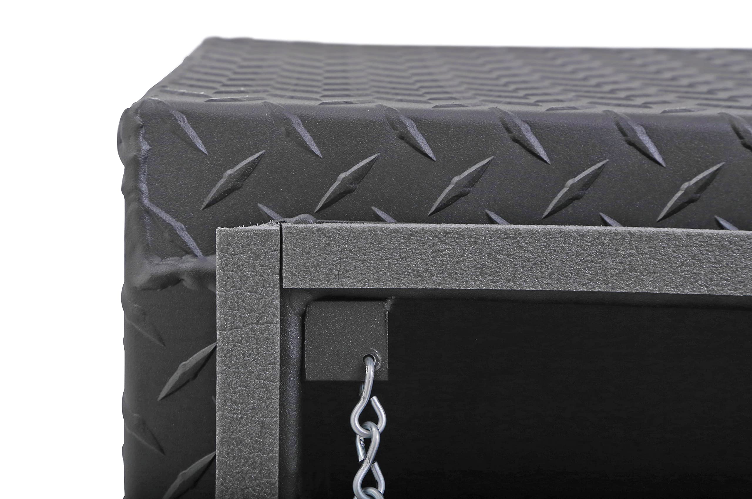 Dee Zee Black-Tread DZ71TB Aluminum Topsider Tool Box - 90"